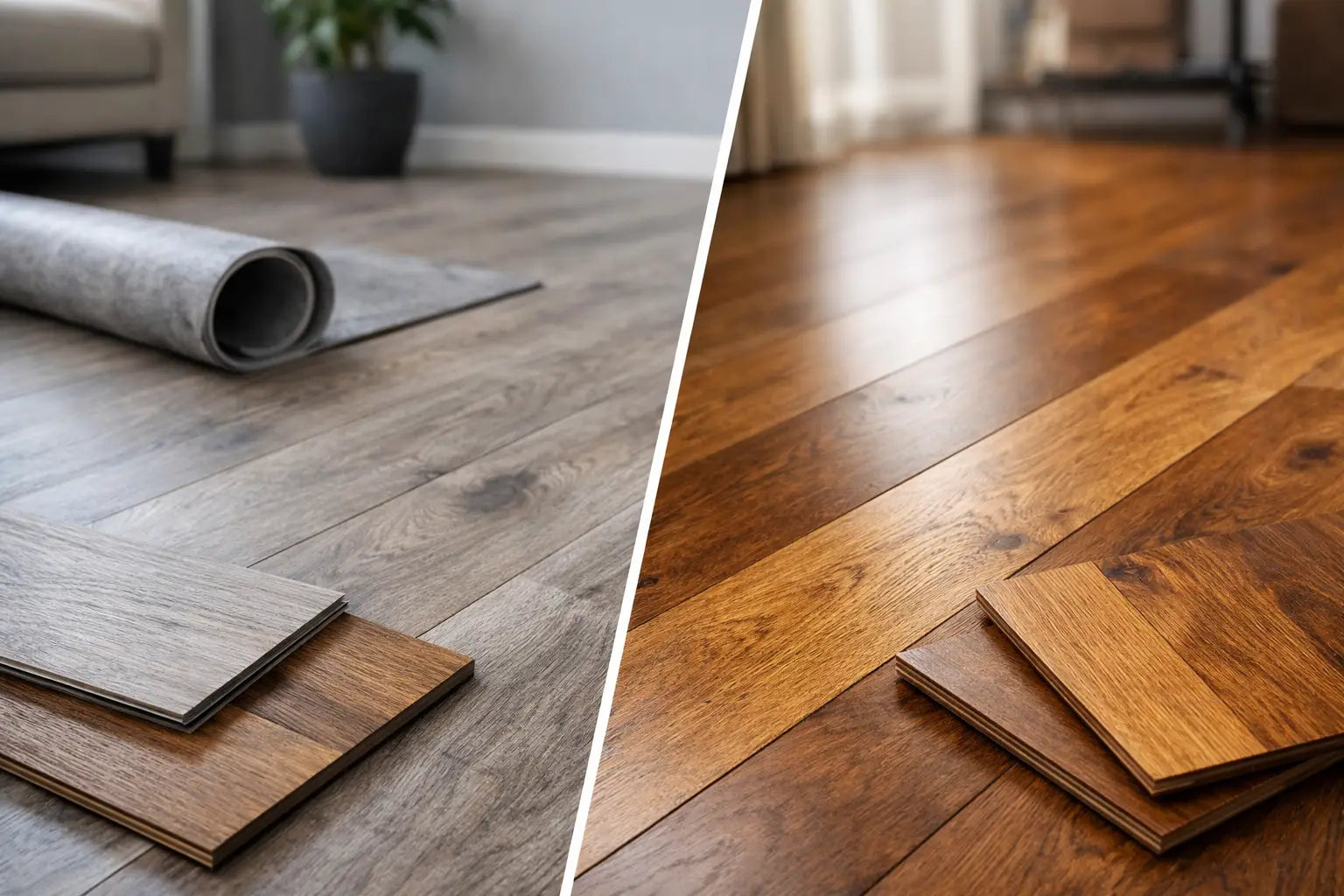 Luxury Vinyl vs Hardwood: Which Fits Best?