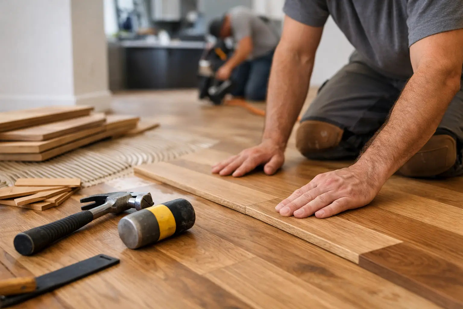 Labor Cost to Install Hardwood Flooring