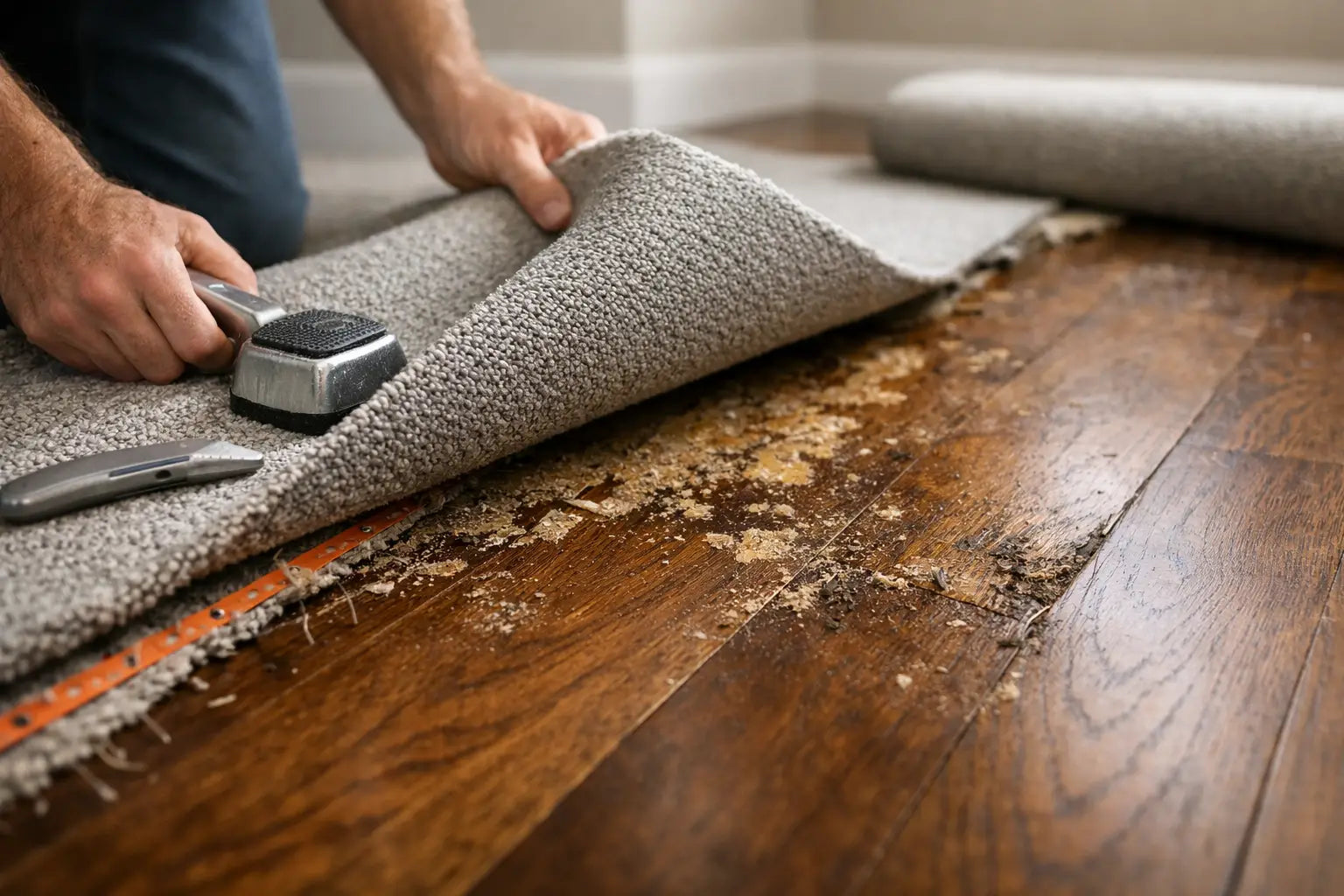 Does Installing Carpet Ruin Hardwood Floors?