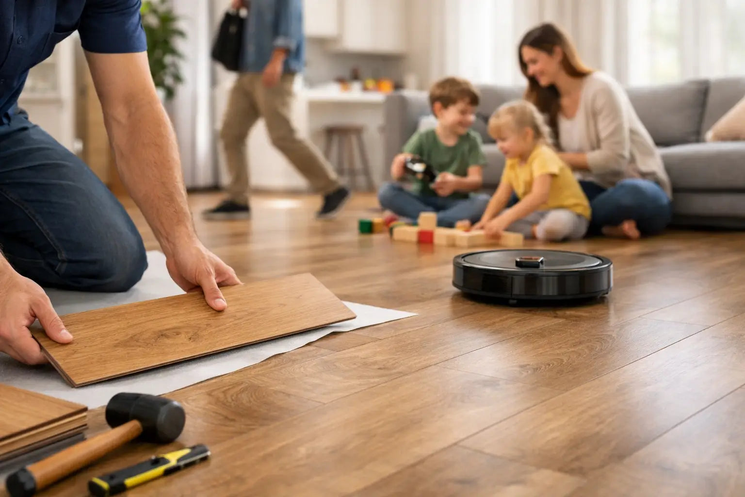 Laminate Flooring Services for Busy Homes
