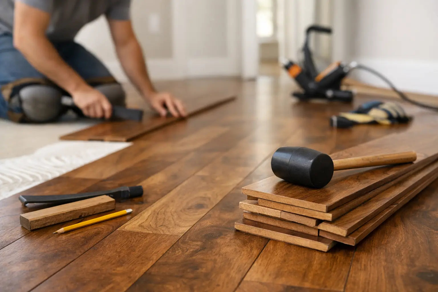 Is It Easy to Install Hardwood Floors?