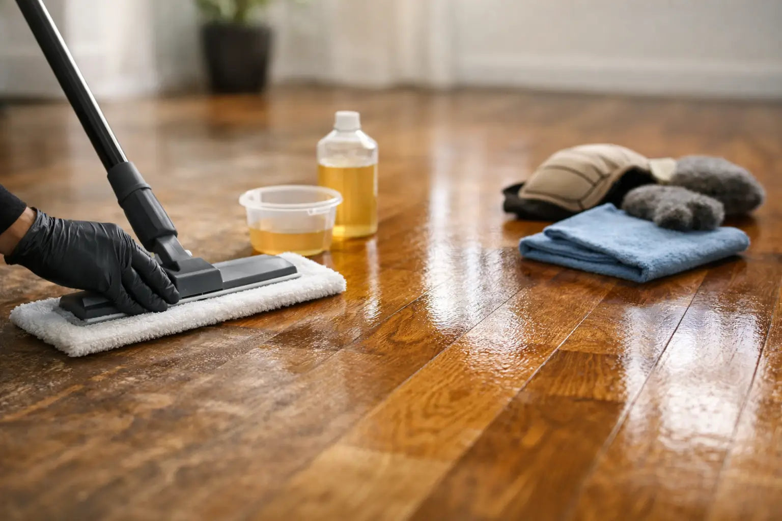 Hardwood Floor Restoration Without Sanding