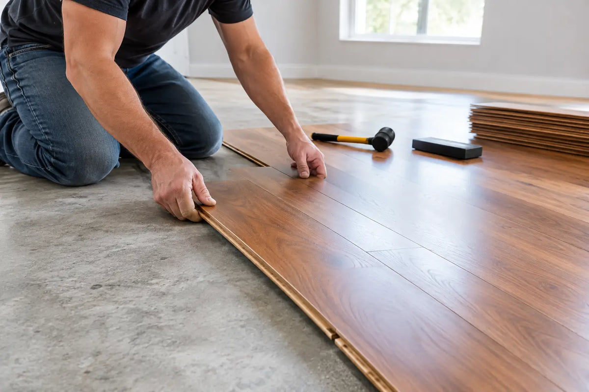 How to Install Hardwood Floors Over Concrete