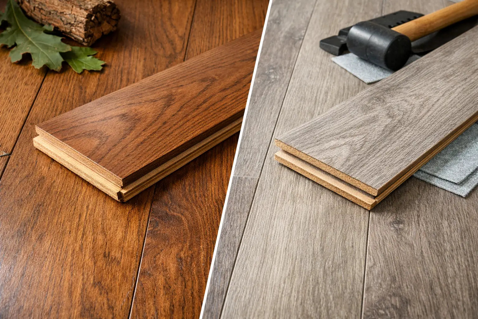 Hardwood vs Laminate Flooring: Which Fits?