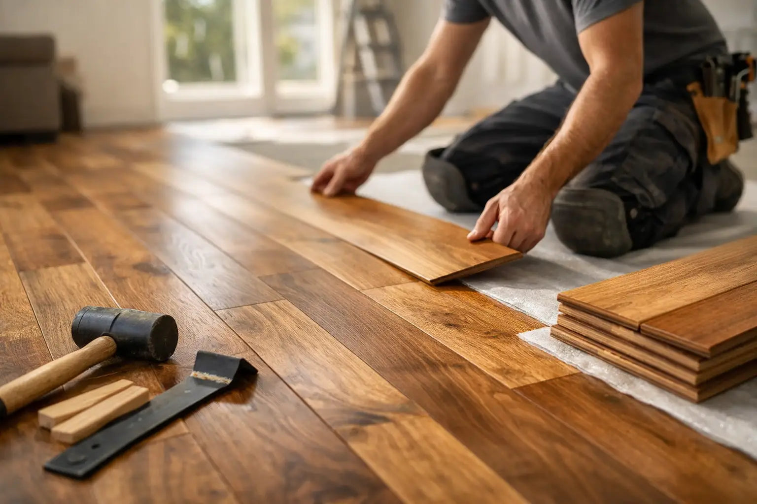 Custom Hardwood Floor Installation Done Right