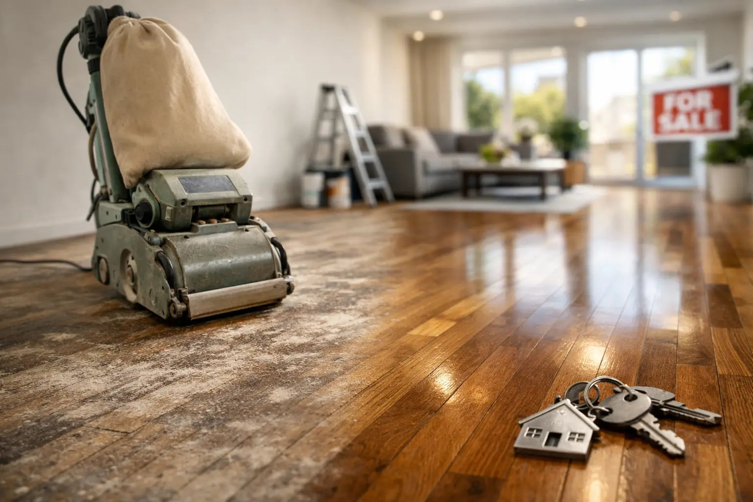 Should You Refinish Floors Before Selling?