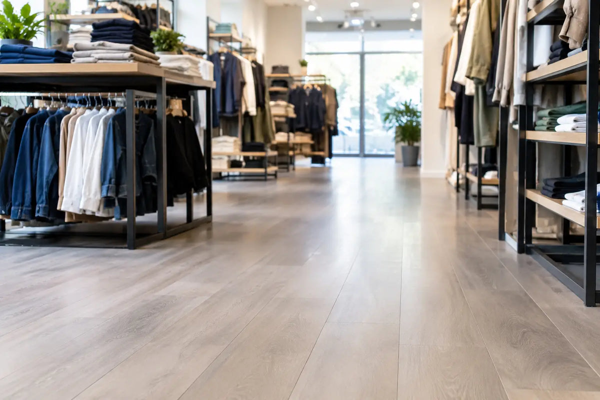 Flooring for High Traffic Stores That Lasts