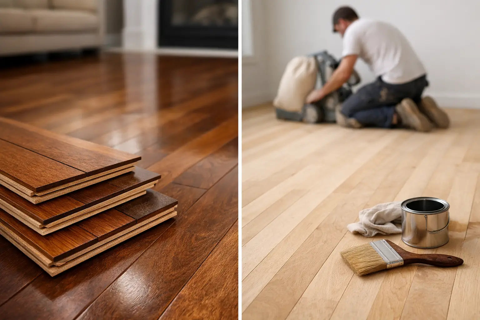 Prefinished Versus Unfinished Hardwood Floors